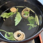 うなぎの与助 - お吸い物100円