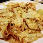 中華食堂 一番館 - 豚肉とキャベツの味噌炒め（回鍋肉）