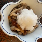 うなぎのまつ嘉 - 茸おろし