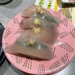 根室花まる - イカみみ生姜❤️ピンク皿