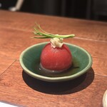 八文字 - トマト土佐酢漬け ¥550