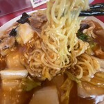 中国料理 寺岡飯店 - 柔らかすぎる麺。