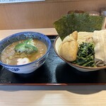 らー麺土俵 鶴嶺峰 - 柚子味噌つけ麺