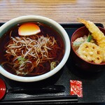 レストラン クロワッサン - ミニ天丼セット