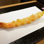 北新地 鮨 天ぷら いわい - えびの天ぷら