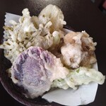 精進料理　湯華庵 - 天ぷら