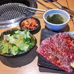 Ginza Enzou - 国産牛赤身肉セット