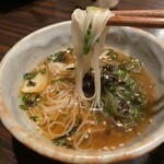 焼肉みずの - ネギそうめん