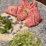 焼肉みずの - 厚切りタン