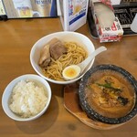 Kare Ohana - 「カレーつけ麺（小ライス付き）」1,080円