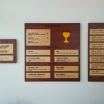 Holey Grail Donuts - Menu boards