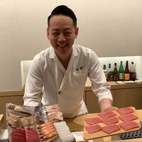鮨 神楽 - 本日も笑顔がステキな望月大将！！