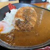 たなぽん食堂 - 牛すじカレー　大盛　トッピング半熟たまご　カツ　　