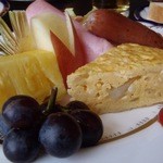 フレーザーホテル - 朝食：スパニッシュオムレツ