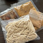 麺屋くろ松 - 一人前はこんな感じ