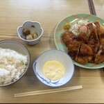 とん喜・魚菜 - 料理写真:三食カツ　1800円