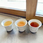 PATISSERIE ASAKO IWAYANAGI - 飲み比べができるお茶