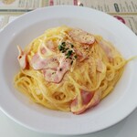 Trattoria Primo Karuizawa Purinsu Hoteru Sukijo Ten - カルボナーラ大盛り(1840円)