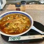 サンロッジ - 酸辣湯麺