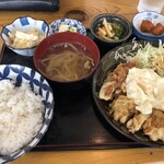 大衆食堂 鳥嶺 - 以前いただいた鳥南蛮定食！これも美味かった〜