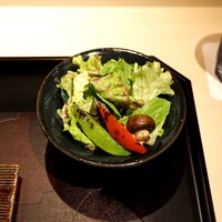 鳥きよ - 焼き野菜のサラダ