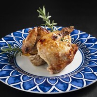 ハーブ鶏の窯焼きローストチキン　1/2羽