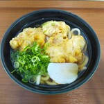 麺家 - 鶏天うどん 540円 (23年12月)
