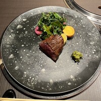 佐賀牛 Sagaya 銀座 - 佐賀牛ヒレステーキ 無農薬サラダ仕立て