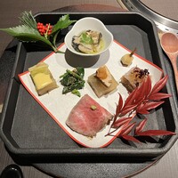 佐賀牛 Sagaya 銀座 - 今月の前菜