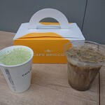 CAFE BRICCO - 6個のマフィンの入ったギフトBOX（無料）とドリンク