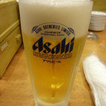 寿司居酒屋 日本海 - 生ビール（中）：５８８円