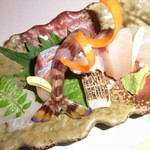 倉敷　和のうまみ処　桜草 - 刺身盛り合わせ