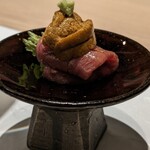 隠れ家鉄板おぶ - 映える一品からスタート