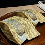 隠れ家鉄板おぶ - 食べきれない鯛めしはおにぎりに