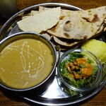 インド料理 ムンバイ - シングルカレーセット(海老とマッシュルーム)