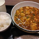 中国料理 布袋 - 麻婆麺＋小ライスセット