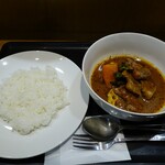 ビストロミナミヤ - スパイシー生ラムステーキスープカレー