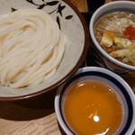 うどん棒 - オリーブ牛の讃岐つけ麺(冷)