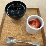 茶洒 金田中 - コーヒーとプリン