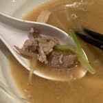 Ramen Koubou Miso Gen - 焼豚の他に挽肉も入ってます