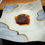 時の宿 すみれ - ・ほほ肉のラグー　白ささぎのエストファーﾄﾞ