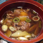 時の宿 すみれ - 朝食(芋煮)