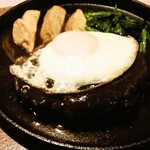 プチハウス - ハンバーグセット1100円