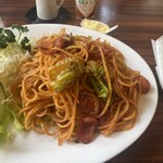 コーヒー アンド サラダ ドリム - 細目のパスタの茹で加減がバッチグー！