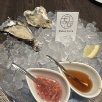 四ツ橋・新町 牡蠣と肉たらしビストロAKIRA - 