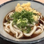 Udon Noshou Kanaizumi - かけうどんに　天かすトッピング