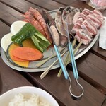 ぐらんぱるぽーと海鮮BBQ - 