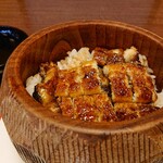 Nihonryouri Shigenoya - 今日の主役。味は既に引き算されていて、別に撮ったタレを足したり、出汁入れるときはそのままにしたり。