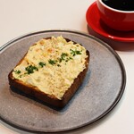 Cafe NoHo - 玉子のタルタル＋ドリンクセット ¥600 (BREAKFAST MENU)