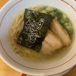 ラーメン 篠寛 - 大山どり塩ラーメン¥850